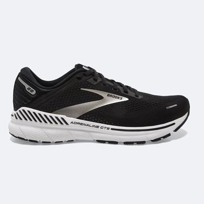 Brooks Adrenaline GTS 22 Moški Tekaški Copati Črne Srebrne Temno Sive | Slovenija-70564