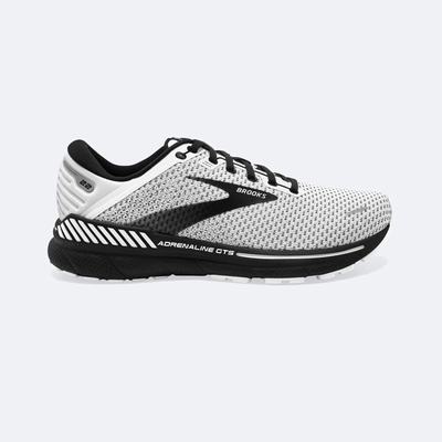 Brooks Adrenaline GTS 22 Moški Tekaški Copati Bele Sive Črne | Slovenija-96853