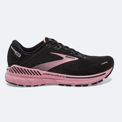 Brooks Adrenaline GTS 22 Ženske Tekaški Copati Črne Srebrne | Slovenija-01235