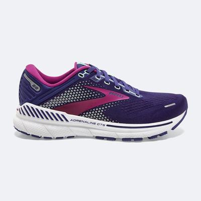 Brooks Adrenaline GTS 22 Ženske Tekaški Copati Temno Modre Zelene Roza | Slovenija-24701