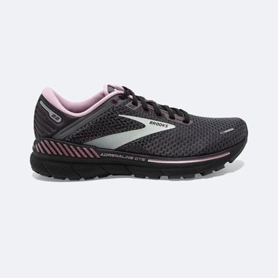 Brooks Adrenaline GTS 22 Ženske Tekaški Copati Črne Metal | Slovenija-25601