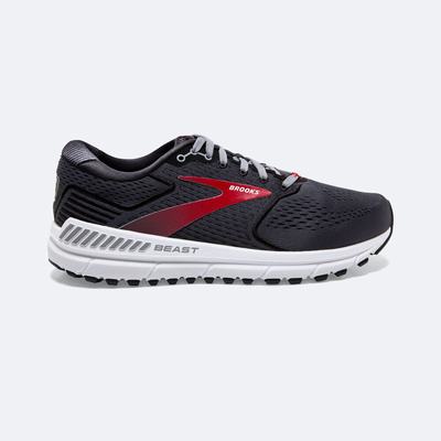 Brooks Beast '20 Moški Tekaški Copati Črne Rdeče | Slovenija-70869