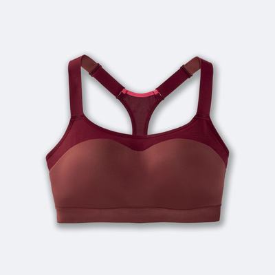 Brooks Dare Racerback Run Bra Ženske Športni Nedrčki Terracotta | Slovenija-62143