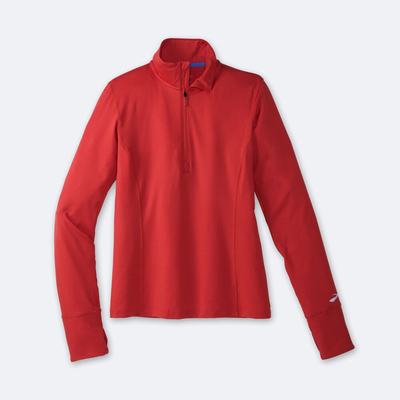 Brooks Dash 1/2 Zip Ženske Jakne Rdeče | Slovenija-96703