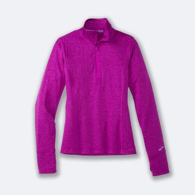 Brooks Dash 1/2 Zip Ženske Jakne Roza | Slovenija-21695