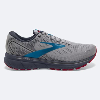 Brooks Ghost 14 Moški Tekaški Copati Sive Modre Rdeče | Slovenija-75916