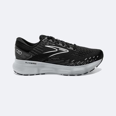 Brooks Glycerin 20 Ženske Tekaški Copati Črne Bele | Slovenija-15708