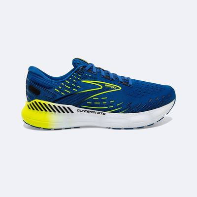 Brooks Glycerin GTS 20 Moški Tekaški Copati Modre Bele | Slovenija-94351