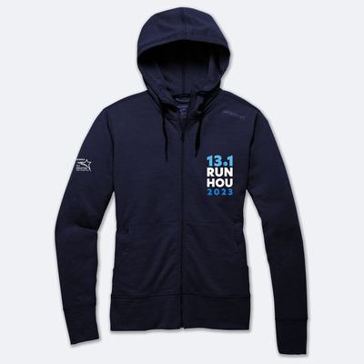 Brooks Houston23 Moment Full Zip Ženske Puloverji Temno Modre | Slovenija-59081