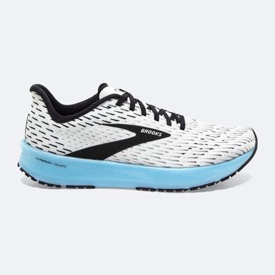 Brooks Hyperion Tempo Moški Tekaški Copati Bele Črne Svetlo Turkizna | Slovenija-78902