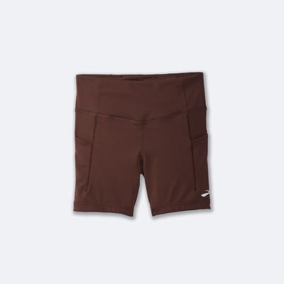 Brooks Method 5" Short Tight Ženske Hlačne Nogavice Čokolade | Slovenija-62954