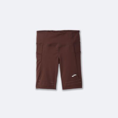 Brooks Method 8" Short Tight Ženske Hlačne Nogavice Čokolade | Slovenija-28475