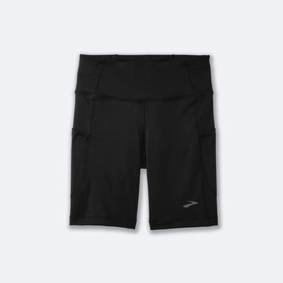 Brooks Method 8" Short Tight Ženske Hlačne Nogavice Črne | Slovenija-90125