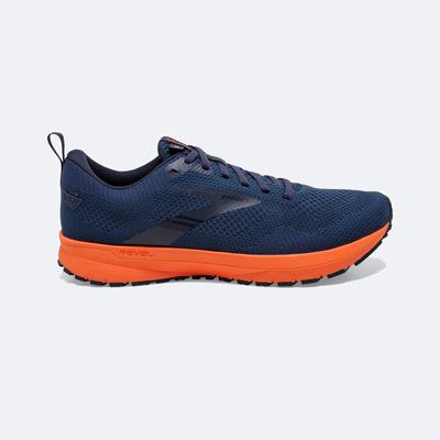 Brooks Revel 5 Moški Tekaški Copati Rjave Temno Modre | Slovenija-62980