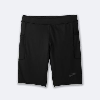 Brooks Source 9" Short Tight Moški Hlačne Nogavice Črne | Slovenija-67213