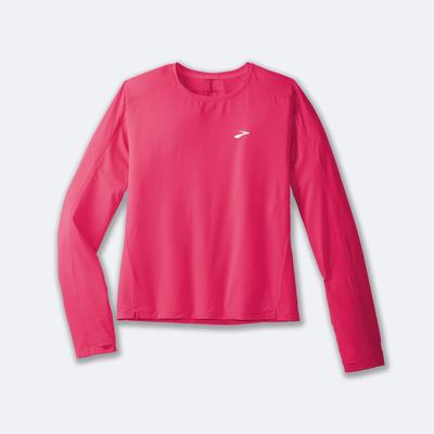 Brooks Sprint Free Long Sleeve 2.0 Ženske Majice Roza | Slovenija-10287