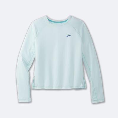 Brooks Sprint Free Long Sleeve Ženske Majice Modre | Slovenija-63471