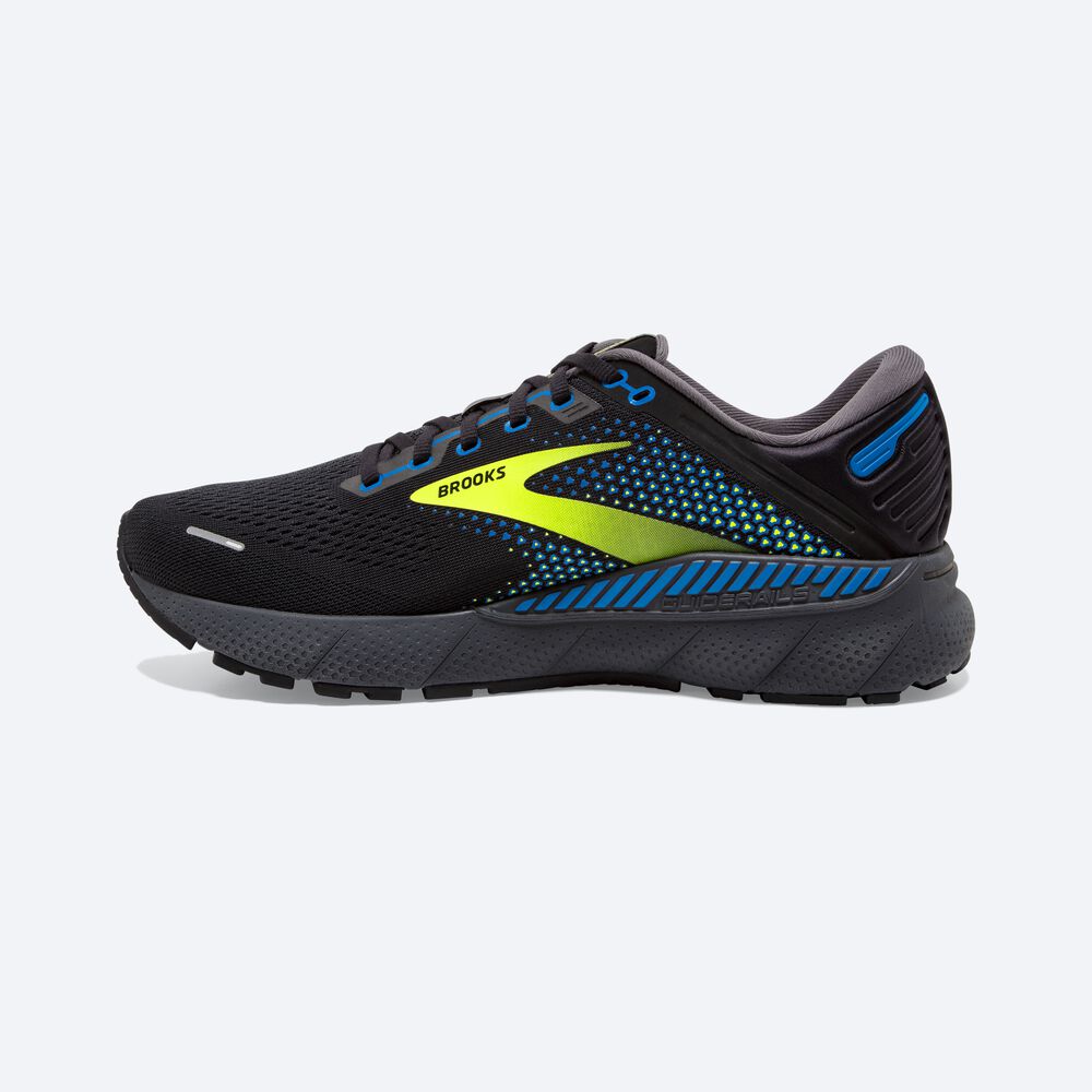 Brooks Adrenaline GTS 22 Moški Tekaški Copati Črne Modre | Slovenija-12905