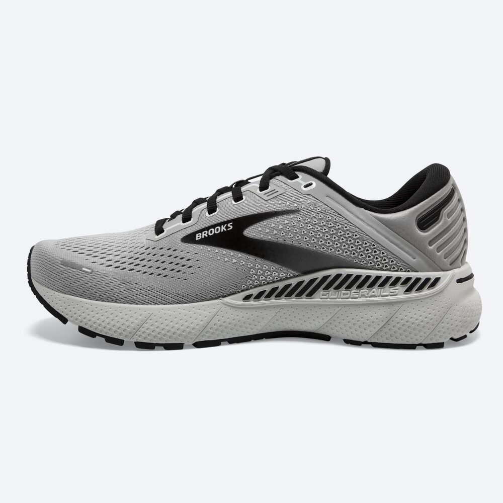 Brooks Adrenaline GTS 22 Moški Tekaški Copati Sive Črne | Slovenija-16324