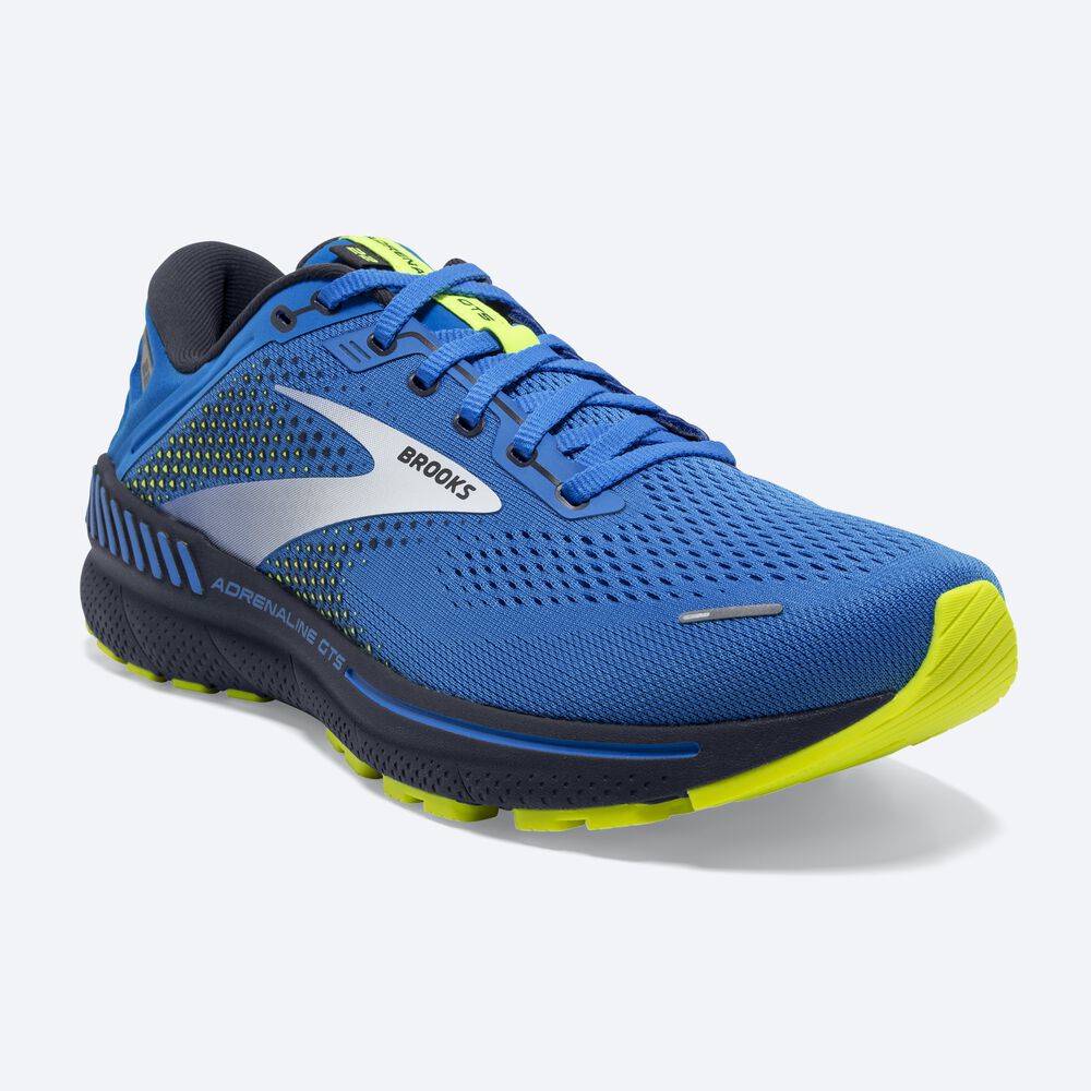 Brooks Adrenaline GTS 22 Moški Tekaški Copati Modre | Slovenija-42815