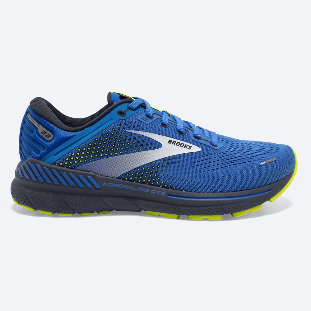 Brooks Adrenaline GTS 22 Moški Tekaški Copati Modre | Slovenija-42815