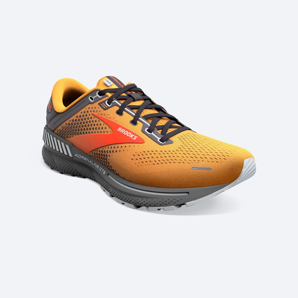 Brooks Adrenaline GTS 22 Moški Tekaški Copati Oranžne | Slovenija-48167