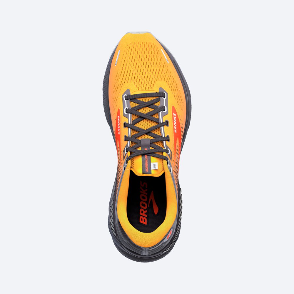 Brooks Adrenaline GTS 22 Moški Tekaški Copati Oranžne | Slovenija-48167