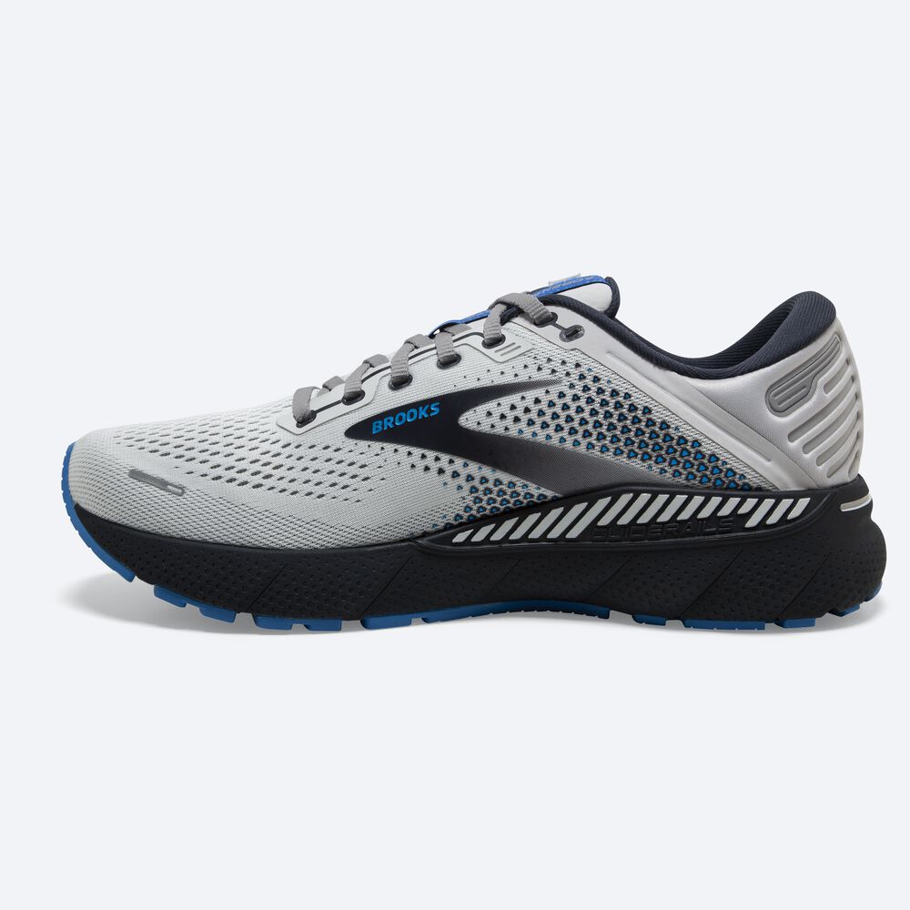 Brooks Adrenaline GTS 22 Moški Tekaški Copati Sive Modre | Slovenija-56740