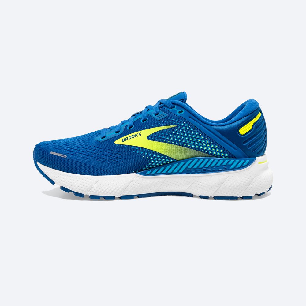 Brooks Adrenaline GTS 22 Moški Tekaški Copati Modre Bele | Slovenija-58741