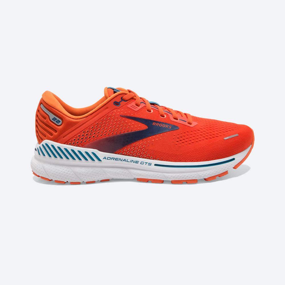 Brooks Adrenaline GTS 22 Moški Tekaški Copati Oranžne | Slovenija-91057