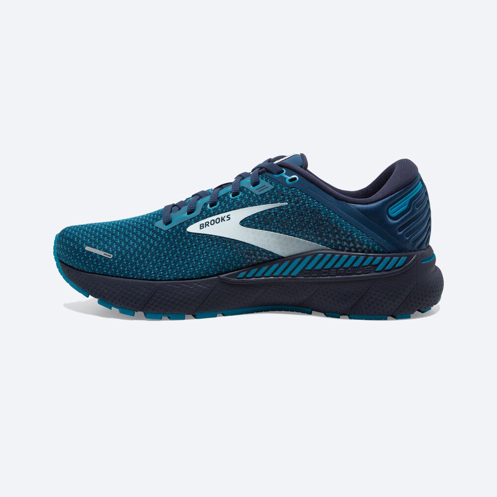 Brooks Adrenaline GTS 22 Moški Tekaški Copati Rjave Turkizna Sive | Slovenija-95846