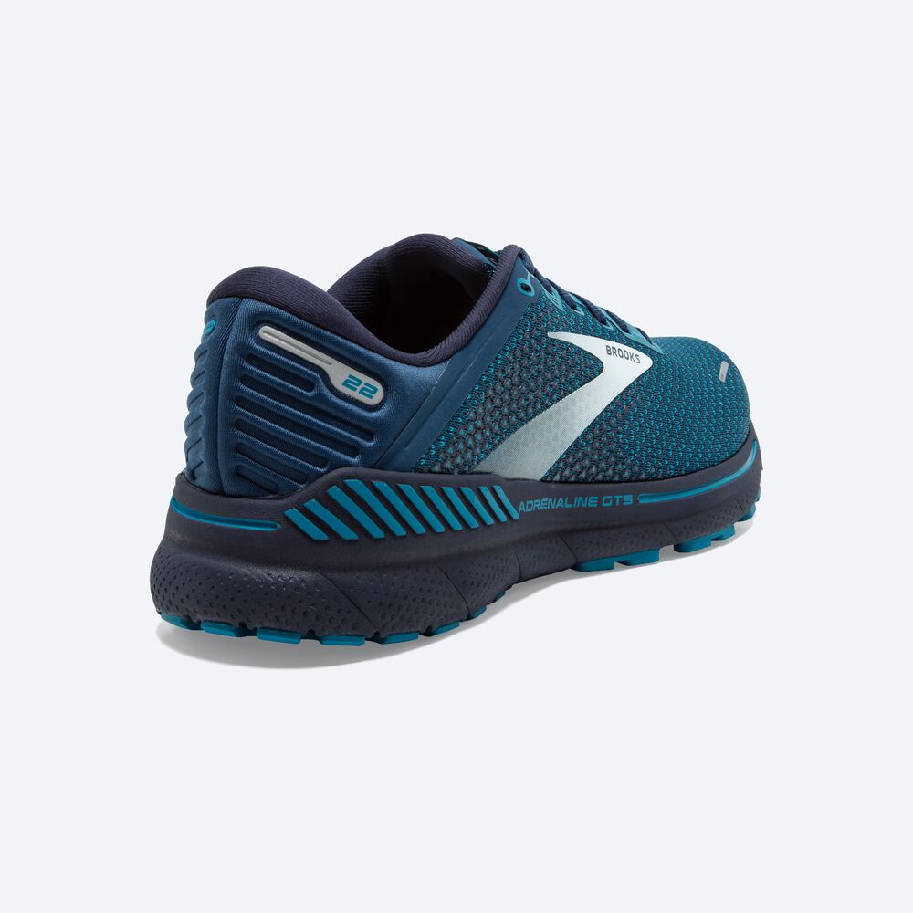 Brooks Adrenaline GTS 22 Moški Tekaški Copati Rjave Turkizna Sive | Slovenija-95846