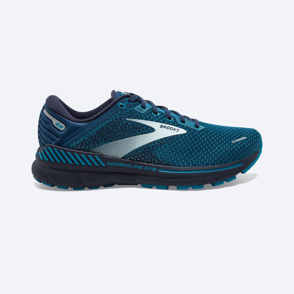 Brooks Adrenaline GTS 22 Moški Tekaški Copati Rjave Turkizna Sive | Slovenija-95846