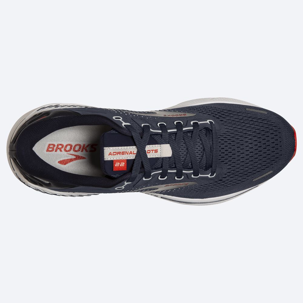 Brooks Adrenaline GTS 22 Moški Tekaški Copati Temno Modre | Slovenija-98451