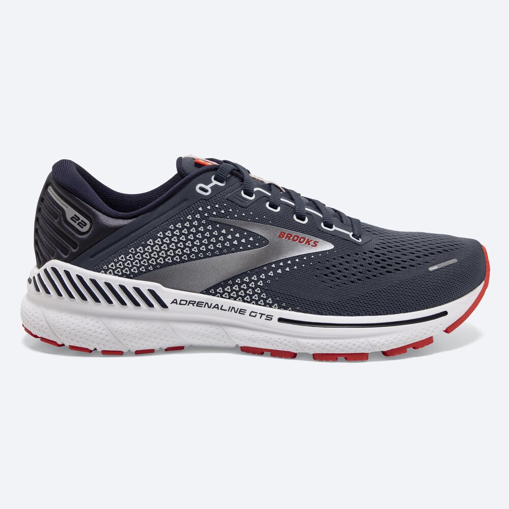 Brooks Adrenaline GTS 22 Moški Tekaški Copati Temno Modre | Slovenija-98451