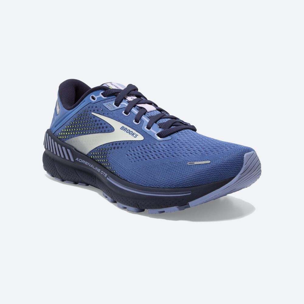 Brooks Adrenaline GTS 22 Ženske Tekaški Copati Modre Vijolične | Slovenija-02896