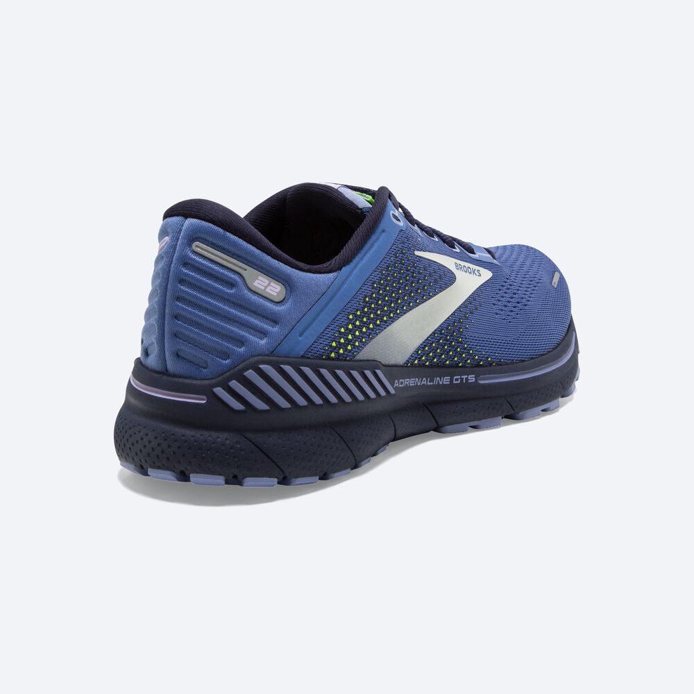 Brooks Adrenaline GTS 22 Ženske Tekaški Copati Modre Vijolične | Slovenija-02896