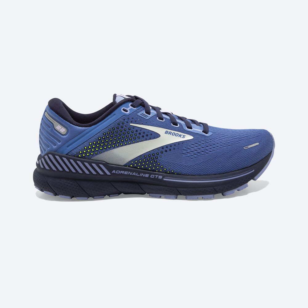 Brooks Adrenaline GTS 22 Ženske Tekaški Copati Modre Vijolične | Slovenija-02896