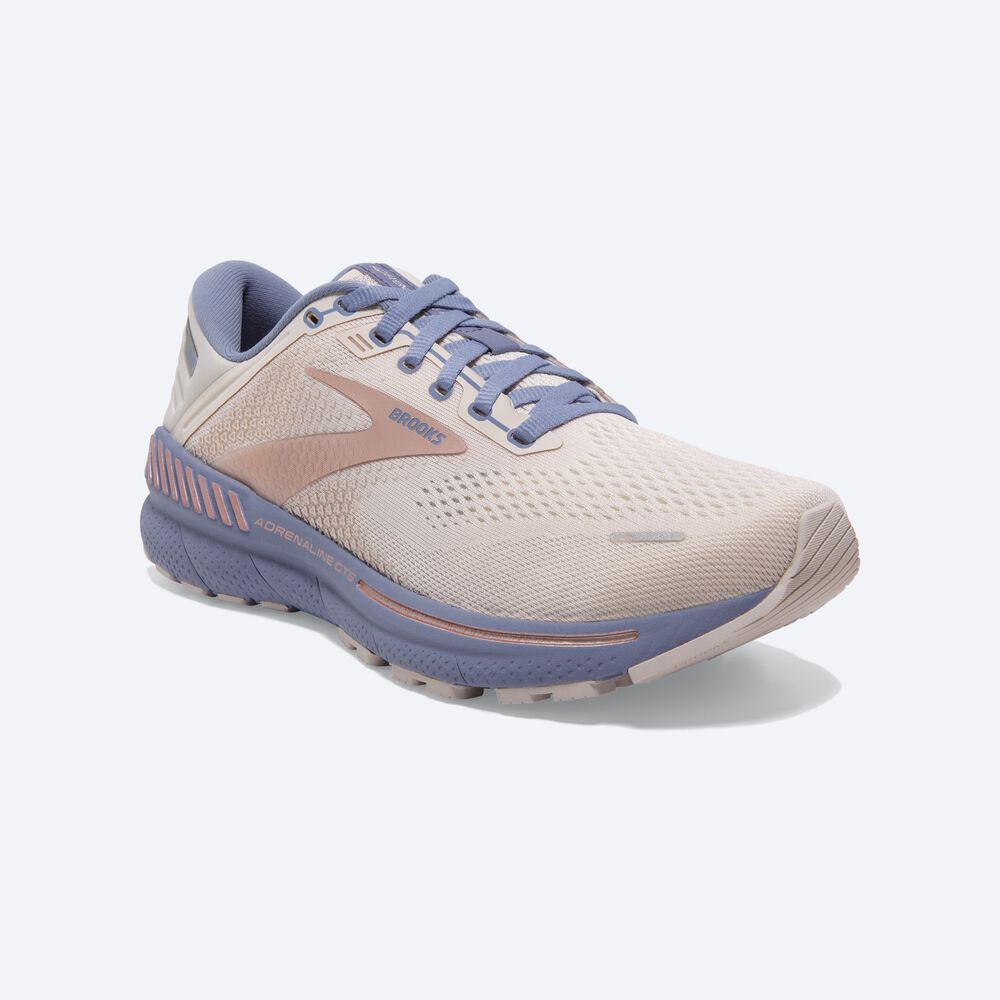 Brooks Adrenaline GTS 22 Ženske Tekaški Copati Bež | Slovenija-23680