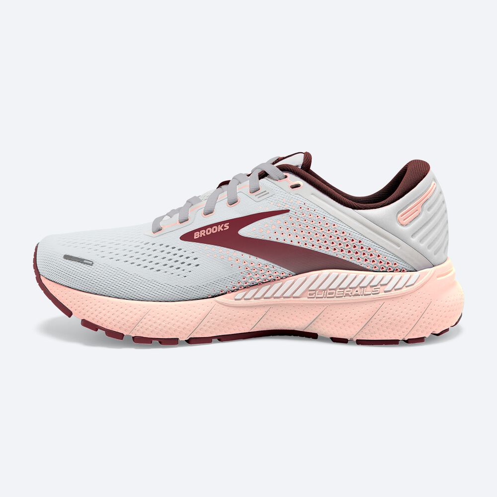 Brooks Adrenaline GTS 22 Ženske Tekaški Copati Sive Roza Rjave | Slovenija-30468