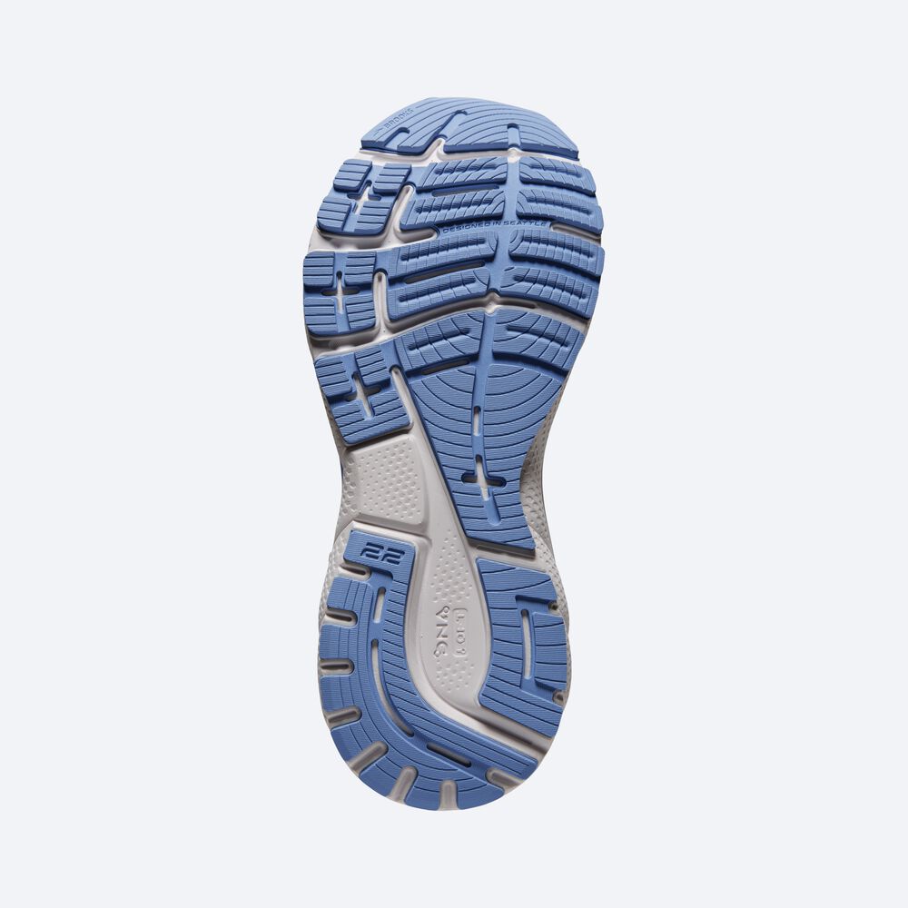 Brooks Adrenaline GTS 22 Ženske Tekaški Copati Sivke Črne Sive | Slovenija-47219