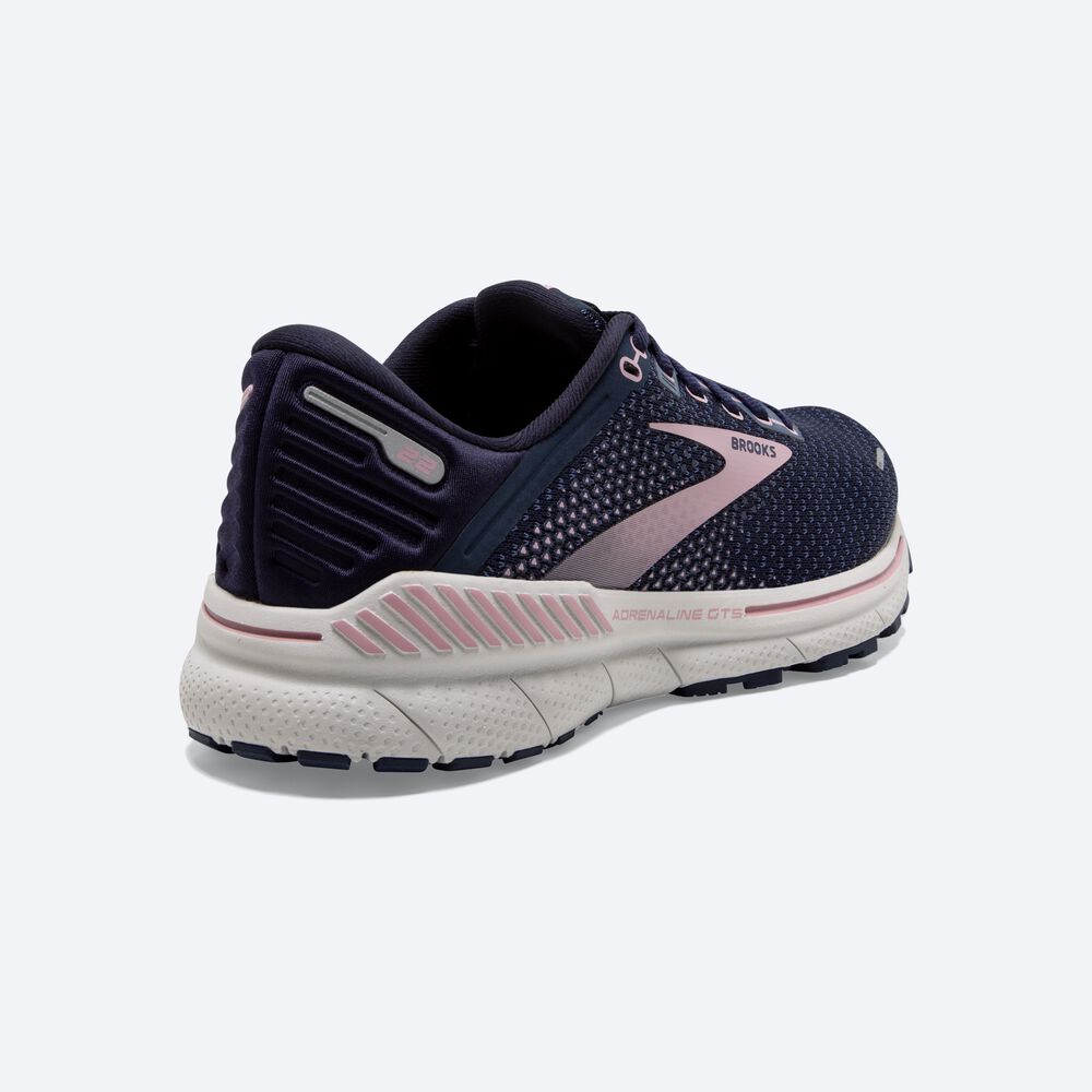 Brooks Adrenaline GTS 22 Ženske Tekaški Copati Temno Modre | Slovenija-48967