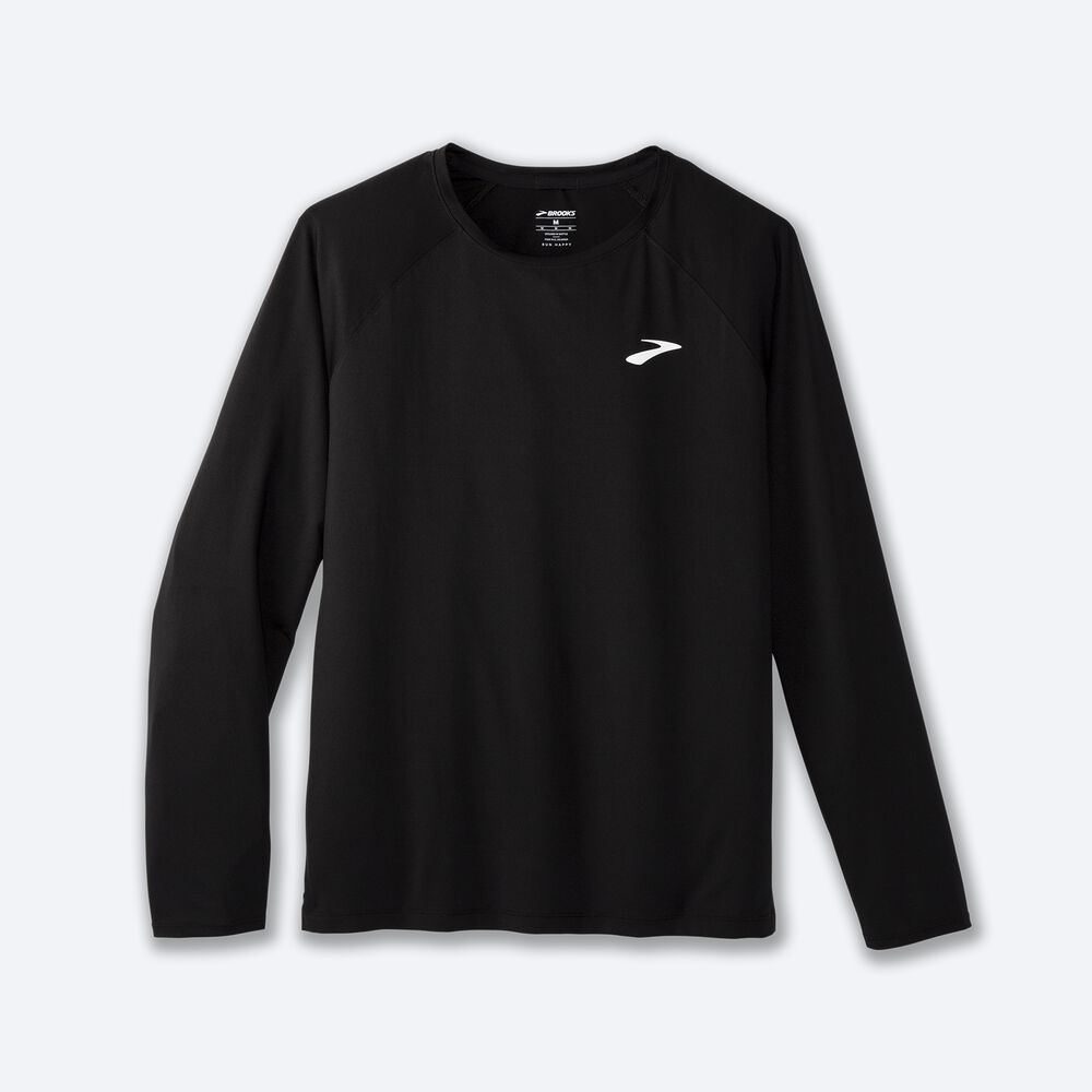 Brooks Atmosphere Long Sleeve 2.0 Moški Majice Črne | Slovenija-26083