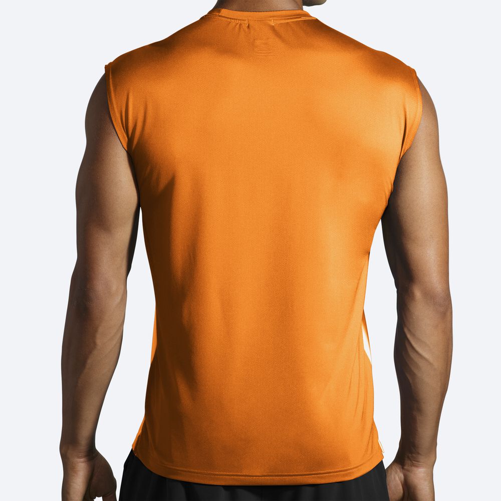 Brooks Atmosphere Sleeveless 2.0 Moški Majice Zlate Oranžne | Slovenija-84197