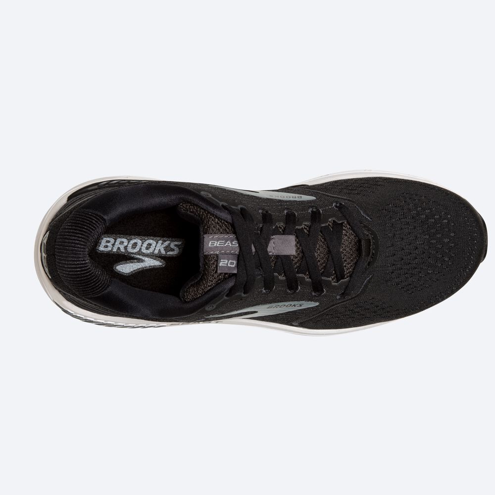 Brooks Beast '20 Moški Tekaški Copati Črne Sive | Slovenija-61289