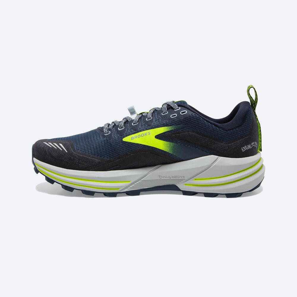 Brooks Cascadia 16 Moški Trail Tekaški Copati Rjave Temno Modre | Slovenija-18620