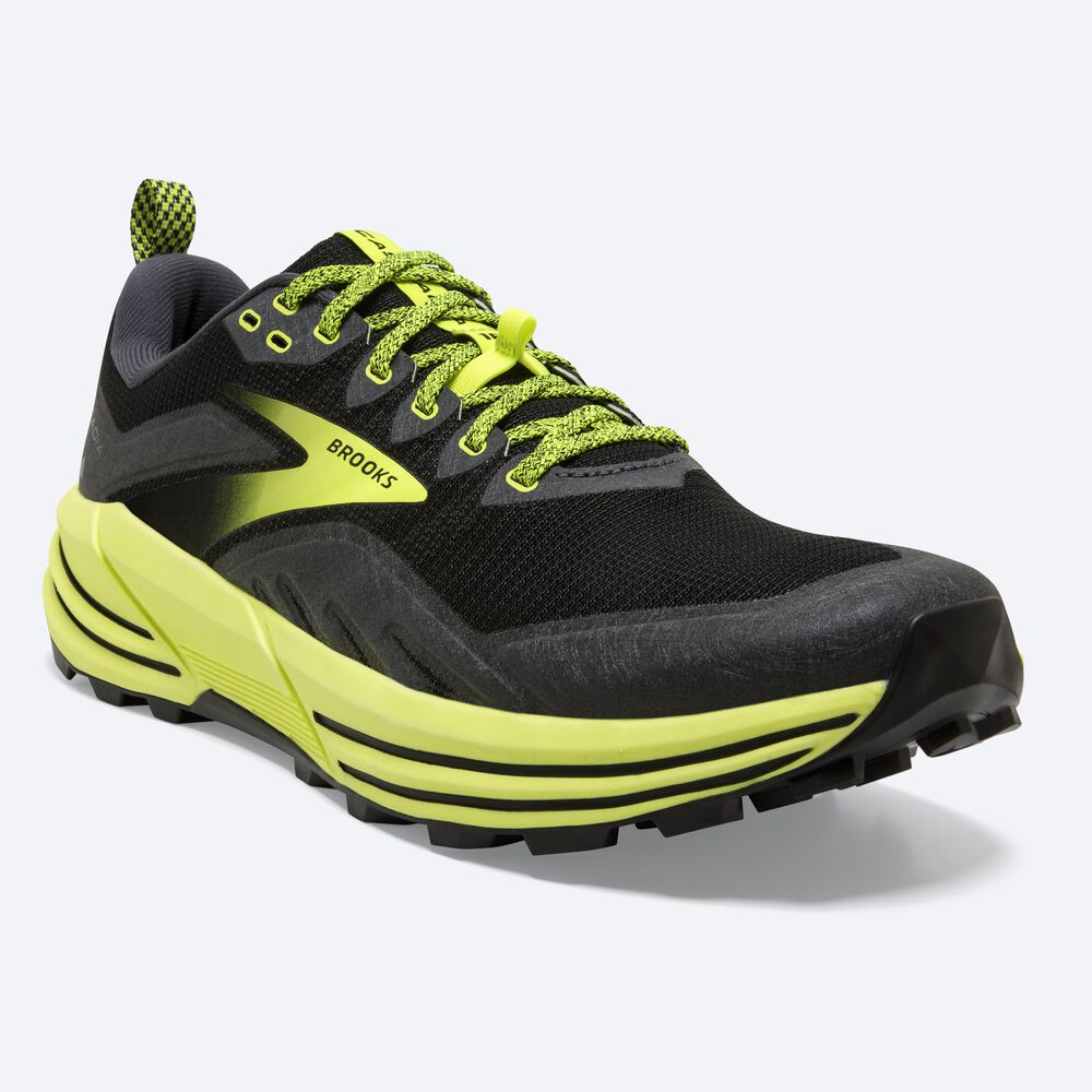 Brooks Cascadia 16 Moški Trail Tekaški Copati Črne | Slovenija-54269