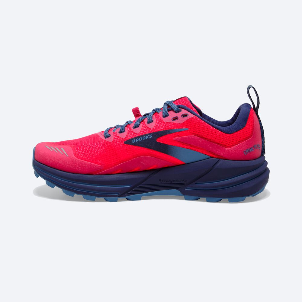 Brooks Cascadia 16 Ženske Trail Tekaški Copati Roza | Slovenija-84026