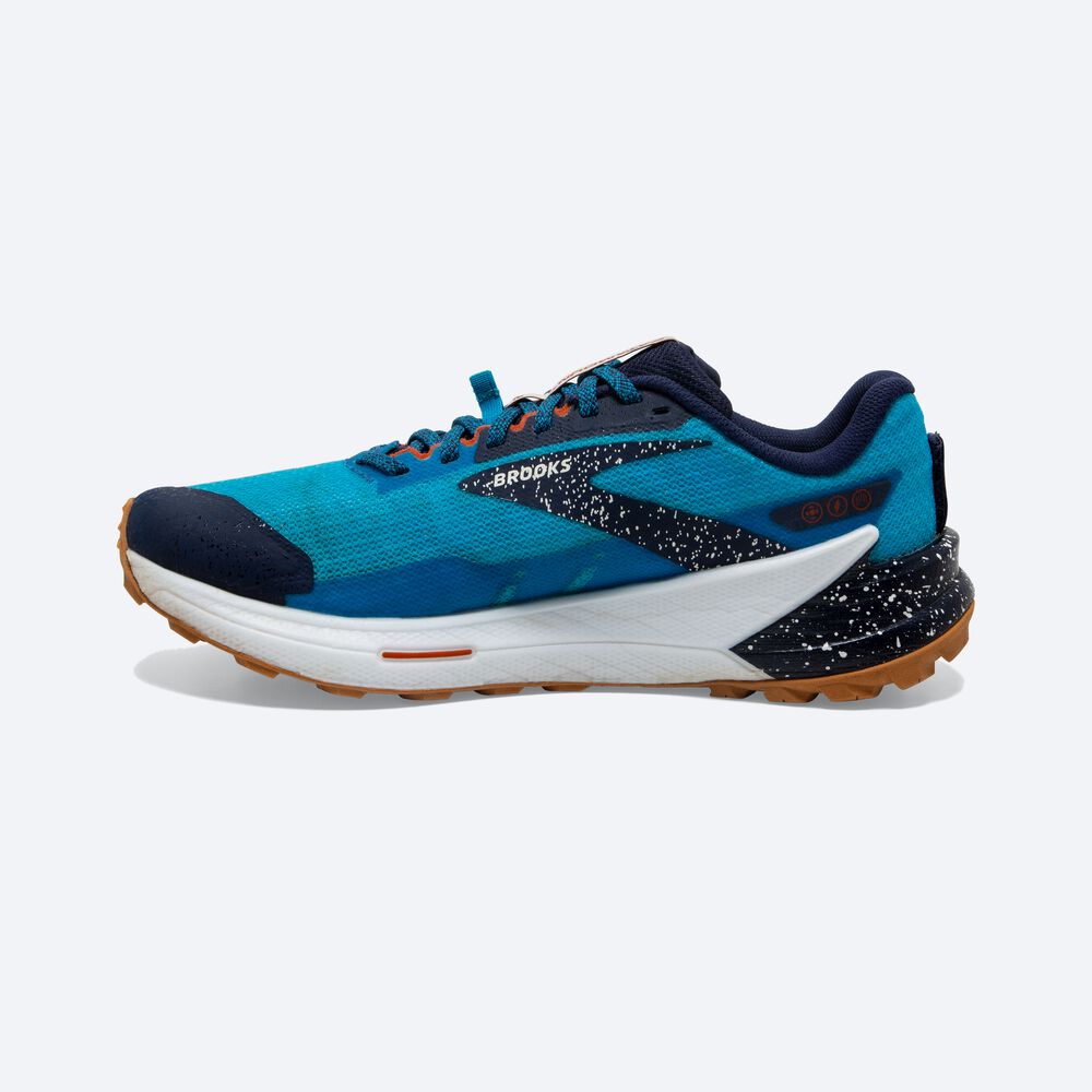 Brooks Catamount 2 Moški Trail Tekaški Copati Temno Modre Modre | Slovenija-18573