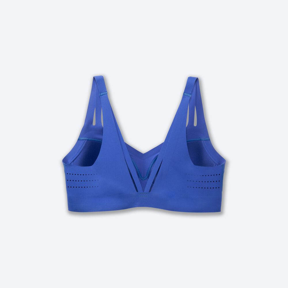 Brooks Dare Strappy Run Bra Ženske Športni Nedrčki Modre | Slovenija-32749